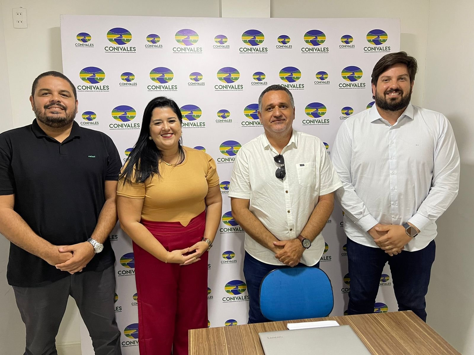 Diretores do Amparo de Maria reforçam parceria com o Conivales em Aracaju